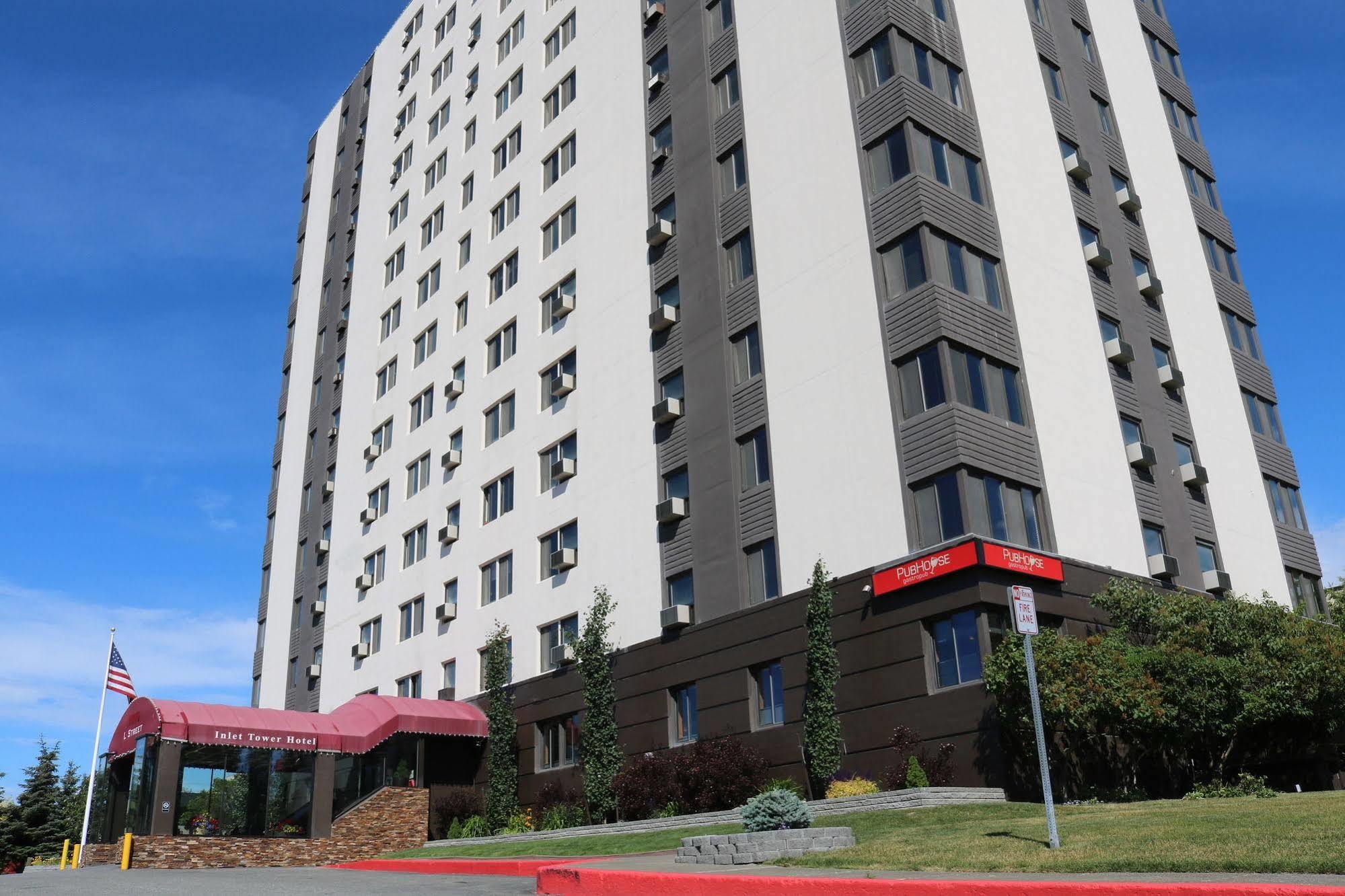 Inlet Tower Hotel & Suites Anchorage Exterior foto