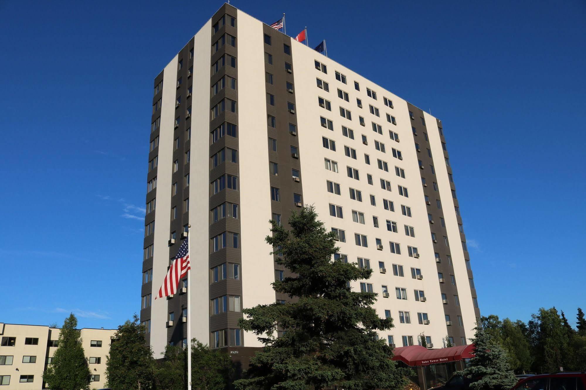 Inlet Tower Hotel & Suites Anchorage Exterior foto